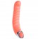Оранжевый G-вибратор из силикона PURRFECT SILICONE G-SPOT VIBRATOR - 16,5 см.