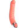 Оранжевый G-вибратор из силикона PURRFECT SILICONE G-SPOT VIBRATOR - 16,5 см.