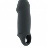 Серая насадка Stretchy Thick Penis Extension No.37