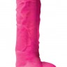 Розовый фаллоимитатор Colours Pleasures 5  Dildo - 17,8 см.