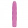 Розовый вибратор со спиралевидным рельефом TWIRLY VIBE SILICONE - 19 см.