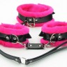 Набор с розовым мехом BDSM Light