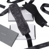 Черные шелковые наручники Etherea (LELO)
