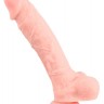 Реалистичный фаллоимитатор Medical Silicone Dildo - 24 см.