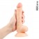 Реалистичный телесный фаллоимитатор Erowoman