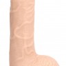 Телесный реалистичный фаллоимитатор Self Lubrication Dong 7 Inch - 21,7 см.