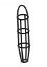 Чёрная насадка-клетка на пенис Cockcage with ball strap №30