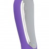 Фиолетовый вибратор Rechargeable Dual Motor Vibe - 22 см.