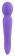 Фиолетовый вибратор Rechargeable Dual Motor Vibe - 22 см.