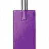 Фиолетовая прямоугольная шлёпалка Leather Paddle - 35 см.