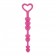 Силиконовая анальная цепочка LIA LOVE BEADS - 17,8 см.