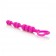 Силиконовая анальная цепочка LIA LOVE BEADS - 17,8 см.