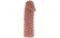 Насадка на фаллос с бугорками Cock Sleeves размера M - 14,7 см.