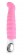 Водонепроницаемый нежно-розовый вибратор Patchy Paul G5 - 23 см.