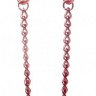 Красные зажимы для сосков Vice Nipple Clamps