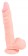 Реалистичный фаллоимитатор с чуть зауженной головкой Medical Silicone Dildo - 21 см.
