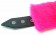 Розовые наручники с мехом BDSM Light
