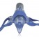 Голубая виброрыбка для клиторальной стимуляции Resonating Micro-Dolphin