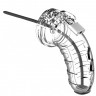Прозрачный мужской пояс верности со стимулятором уретры Cock Cage Model 16 Chastity 4.5