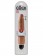 Кофейный вибратор-реалистик 9  Vibrating Stiffy - 27,9 см.