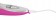 Розово-серебристый бесконтактный стимулятор клитора Womanizer Pro40