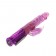 Розовый вибратор со стимулятором клитора Love Stroker - 26,5 см.