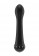 Вибратор с кристаллами The Diamond Black - 16,5 см.