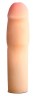Телесная насадка-удлинитель на пенис PERFORMANCE 1.5INCH COCK XTENDER - 16 см.