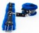 Оковы на ноги с синим мехом BDSM Light