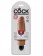 Кофейный вибратор-реалистик 6  Vibrating Stiffy - 17,8 см.