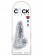 Прозрачный фаллоимитатор King Cock Clear 4  Cock with Balls - 12,7 см.