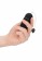 Черное гладкое виброяйцо Vibrating Egg - 8 см.