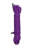 Фиолетовая веревка для бандажа Japanese rope