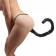 Анальная пробка с длинным кошачьим хвостиком Faux Cat Tail Butt Plug - 10 см.