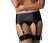 Гладкий пояс для чулок RETRO GARTERBELT W. 6 GARTERS