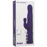 Фиолетовый хай-тек вибромассажер iVibe Select  iRabbit - 26 см.