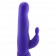 Фиолетовый хай-тек вибромассажер iVibe Select  iRabbit - 26 см.