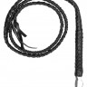 Черный витой кнут Twisted Whip