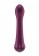 Вибратор с кристаллами The Diamond Purple - 16,5 см.