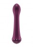 Вибратор с кристаллами The Diamond Purple - 16,5 см.