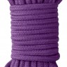 Фиолетовая веревка для бондажа Japanese Rope - 10 м.