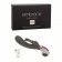 Серый вибратор Embrace Bunny Wand - 21 см.
