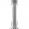 Вибратор с кристаллами The Diamond Silver - 16,5 см.