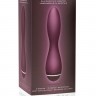 Фиолетовый вибромассажер Intro 4 Purple - 18 см.
