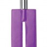 Фиолетовая П-образная шлёпалка Leather Slit Paddle - 35 см.