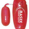 Красное гелевое виброяичко Jelly Egg
