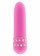Розовый вибратор Diamond Pink Petit с кристаллами - 11 см.