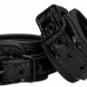 Черные поножи с распоркой Luxury Spreader Bar