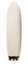 Молочный фактурный мини-вибратор Luxe Compact Vibe Princess - 10,8 см.