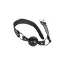 Чёрный кляп–шар Solid Ball Gag